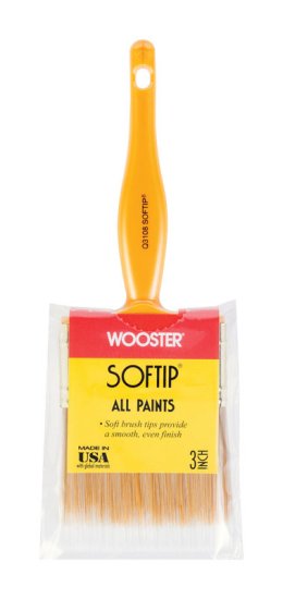 (image for) Wooster Softip 3 in. Flat Paint Brush