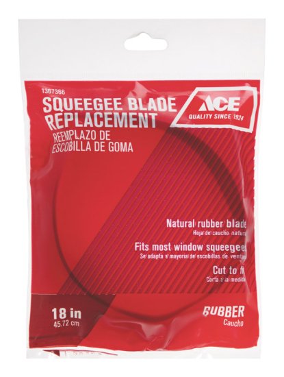 (image for) 18 in. Rubber Squeegee Replacement Blade