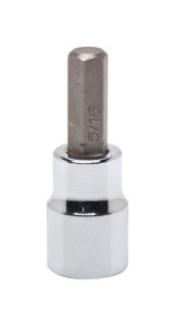 (image for) 1/8 in. x 3/8 in. drive SAE 6 Point Standard Hex Bit So