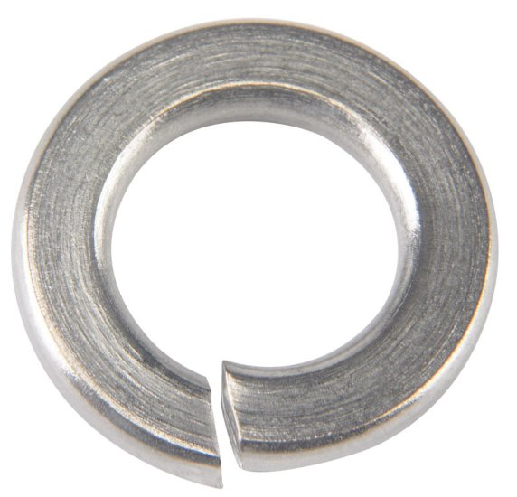 (image for) 1/2 in. Dia. Stainless Steel Split Lock Washer 50 pk