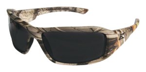 (image for) Brazeau Safety Glasses Smoke Lens Camouflage Frame
