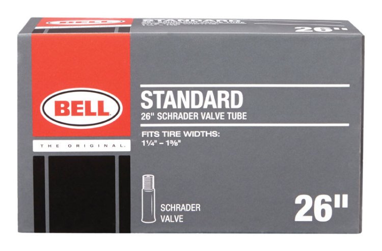 (image for) Standard 26 in. Rubber Bike Tube 1 pk