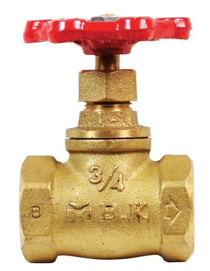 (image for) 3/4 in. 3/4 in. Brass Stop Valve