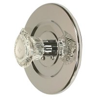 (image for) 1-Handle Trim Kit with Acrylic Handle in Chrome (Valve n