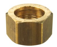 (image for) 5/8 in. Compression x 5/8 in. Dia. Compression Brass Nut
