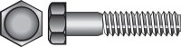 (image for) 5/8 in. Dia. x 7-1/2 in. L Zinc Plated Steel Hex Bolt 25