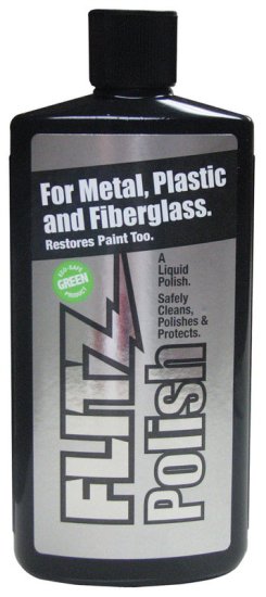 (image for) No Scent Metal Polish 3.4 oz. Liquid