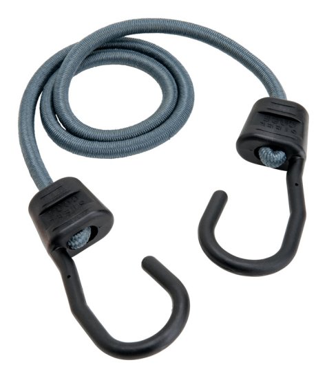(image for) Keeper Gray Bungee Cord 32 in. L X 0.374 in. 1 pk