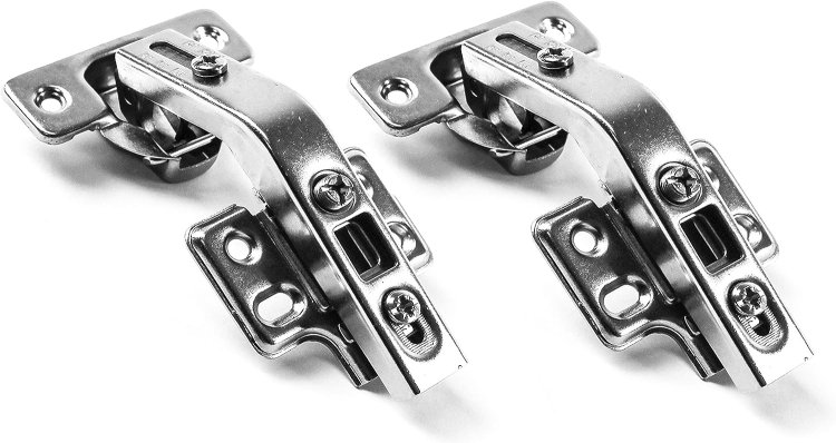 (image for) 135 Degree Full Overlay, Concealed Frameless Hinges 1 Pair