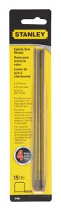 (image for) 6-1/2 in. Steel Coping Saw Blade 15 TPI 4 pk