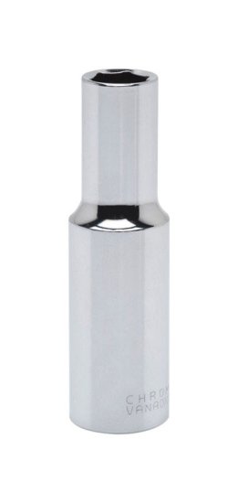 (image for) Crescent 19 mm X 1/2 in. drive Metric 6 Point Deep Socket 1 pc