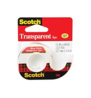 (image for) 1/2 in. W X 450 in. L Transparent Tape