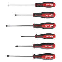 (image for) Milwaukee Phillips/Slotted Screwdriver Kit 6 pc