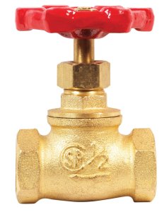 (image for) 1/2 in. 1/2 in. Brass Stop Valve
