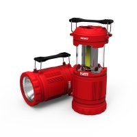 (image for) Nebo Poppy 300 lm Red LED Pop Up Lantern and Spotlight