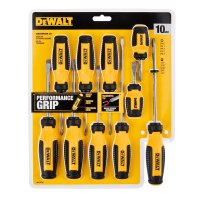 (image for) DeWalt Fixed Bar Screwdriver Set 10 pc