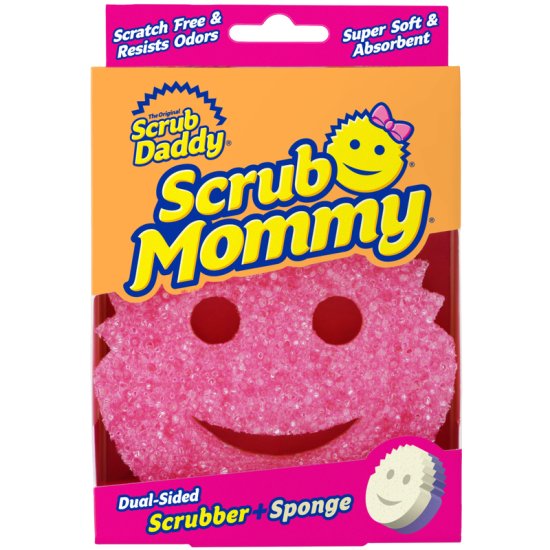 (image for) Scrub Daddy Scrub Mommy Heavy Duty Scrubber Sponge For Kitchen 1