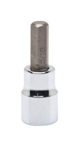 (image for) 8 mm x 3/8 in. drive Metric 6 Point Standard Hex Bit So