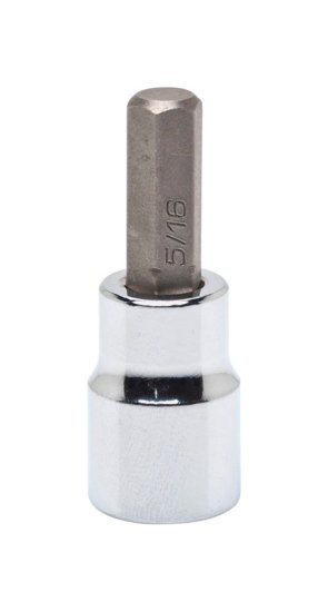 (image for) 8 mm x 3/8 in. drive Metric 6 Point Standard Hex Bit So