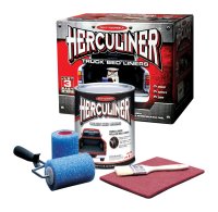 (image for) Herculiner Black Truck Bed Coating Kit 1 gal