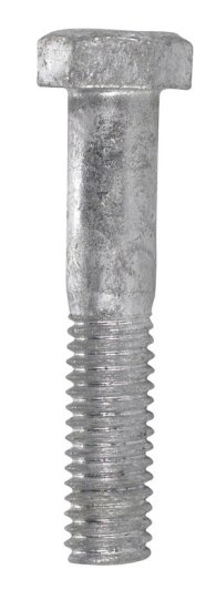(image for) 3/8 in. Dia. x 2 in. L Hot Dipped Galvanized Steel Hex B