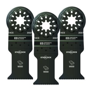 (image for) 3-3/4 in. L High Carbon Steel Oscillating Saw Blade 3 pk