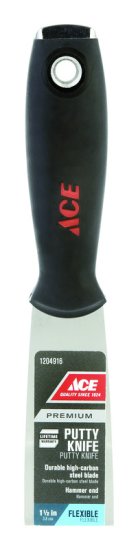 (image for) 1-1/2 in. W High-Carbon Steel Flexible Putty Knife