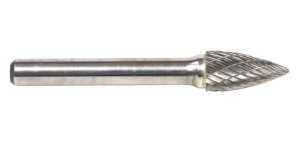 (image for) Forney 3/8 in. D X 2.5 in. L Tree Burr Tungsten Carbide 1 pc