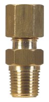 (image for) 1/4 in. Compression x 1/4 in. Dia. Compression Brass Connect