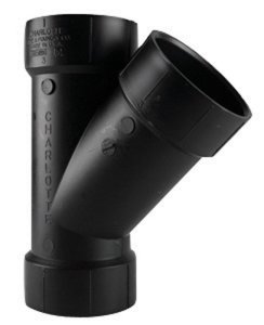 (image for) 3 in. Hub x 3 in. Dia. Hub ABS Wye