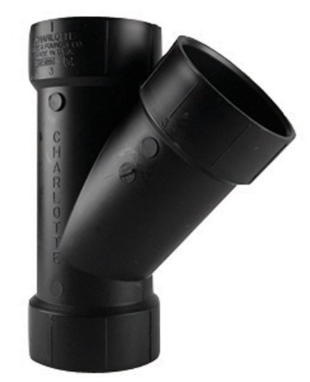 (image for) 3 in. Hub x 3 in. Dia. Hub ABS Wye