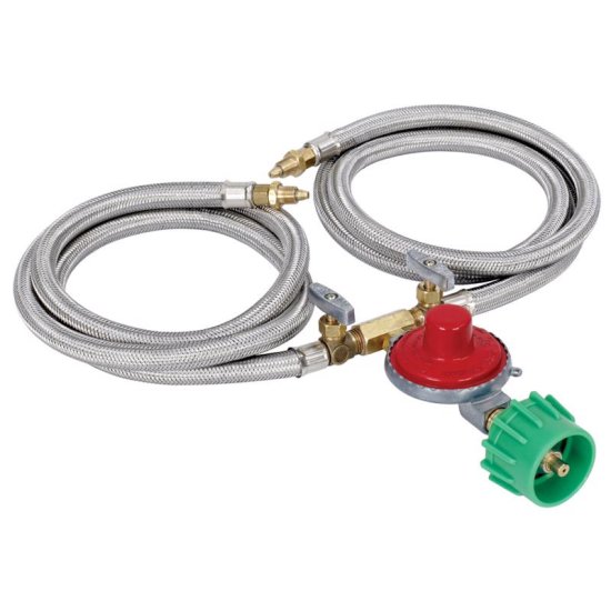 (image for) Bayou Classic 36 in. L Stainless Steel Hose Assembly And Regulat