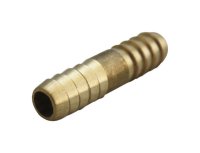 (image for) Brass 5/8 in. Dia. x 5/8 in. Dia. Coupling Yellow 1 pk