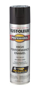 (image for) Rust-Oleum Professional Flat Black Spray Paint 15 oz