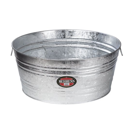 (image for) 15 gal. Steel Tub Round