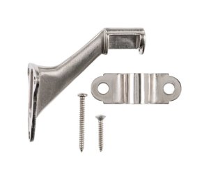 (image for) Satin Nickel Steel Hand Rail Bracket