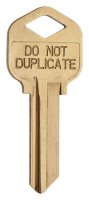 (image for) House/Office Key Blank Single For Control Deadbolts