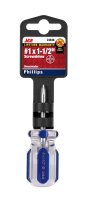 (image for) No. 1 Sizes x 1-1/2 in. L Phillips Screwdriver 1 pc.