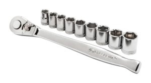 (image for) Crescent 3/8 in. drive Metric 6 Point Mechanic's Tool Set 15 pc