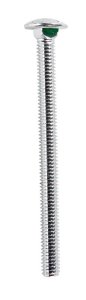 (image for) 5/16 in. Dia. x 4 in. L Zinc-Plated Steel Carriage Bolt