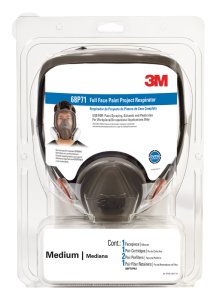 (image for) 3M P95 Paint Project Full Face Respirator Black M 1 pk
