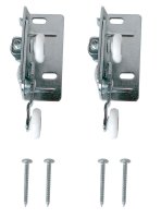 (image for) Precision 81-3/4 in. H x 32 in. W Regal White Steel Security Doo