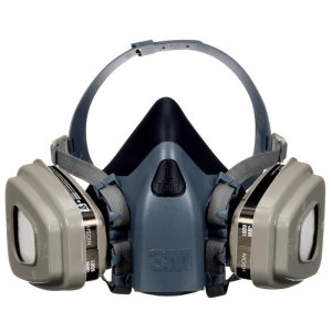 (image for) P95 Half Face Respirator Valved Blue L 1 pc