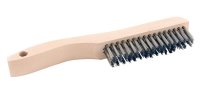 (image for) Forney 9.5 in. L X 10.25 in. W Scratch Brush Wood 1 pc