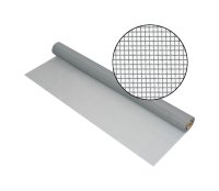 (image for) 24 in. W x 100 ft. L Silver Gray Fiberglass Screen C