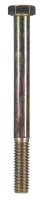 (image for) 3/8 in. Dia. x 4 in. L Heat Treated Steel Hex Head Cap S