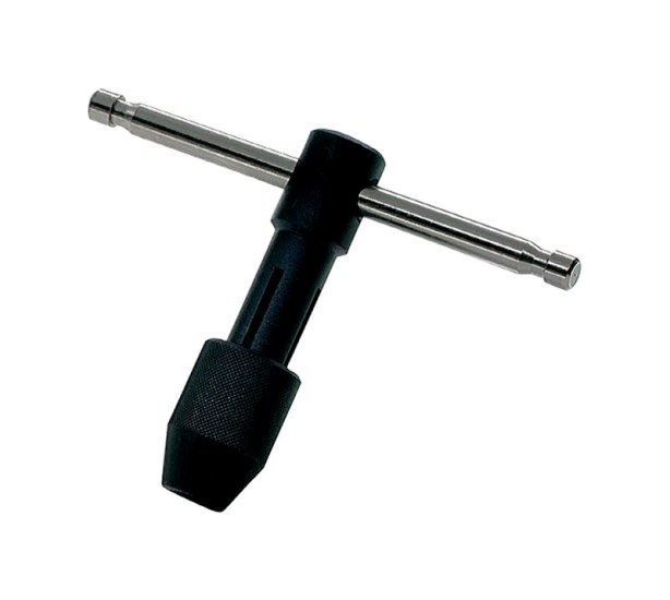 (image for) High Carbon Steel T-Handle Tap Wrench 1/4 to 1/2 in