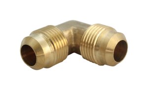 (image for) 1/4 in. Flare x 1/4 in. Dia. Flare Brass 90 Degree Elbow