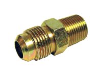 (image for) 1/4 in. Flare x 1/4 in. Dia. Male Brass Adapter