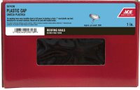 (image for) 1 in. Cap Bright Plastic Nail Cap Round